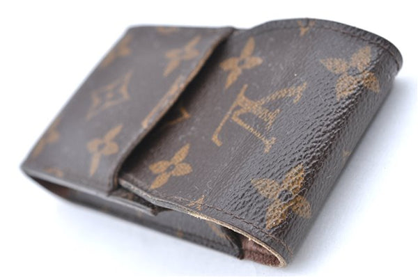 Authentic LOUIS VUITTON Monogram Etui Cigarette Case M63024 LV H7352