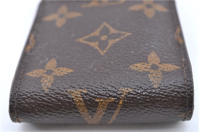 Authentic LOUIS VUITTON Monogram Etui Cigarette Case M63024 LV H7352
