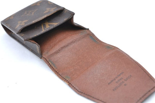 Authentic LOUIS VUITTON Monogram Etui Cigarette Case M63024 LV H7352