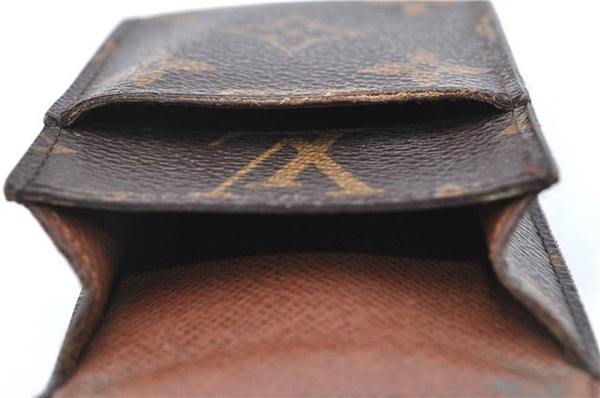 Authentic LOUIS VUITTON Monogram Etui Cigarette Case M63024 LV H7352