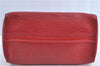 Authentic LOUIS VUITTON Epi Speedy 30 Hand Bag Red M43007 LV H7358