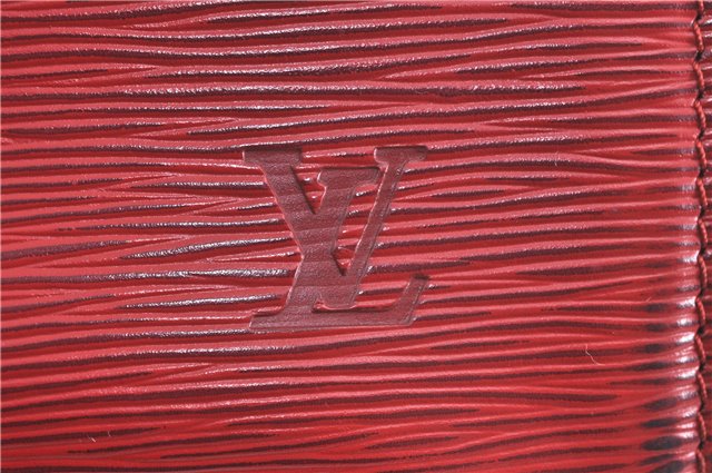 Authentic LOUIS VUITTON Epi Speedy 30 Hand Bag Red M43007 LV H7358