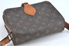 Auth LOUIS VUITTON Monogram Cartouchiere MM Shoulder Cross Bag M51253 LV H7374