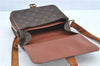 Auth LOUIS VUITTON Monogram Cartouchiere MM Shoulder Cross Bag M51253 LV H7374