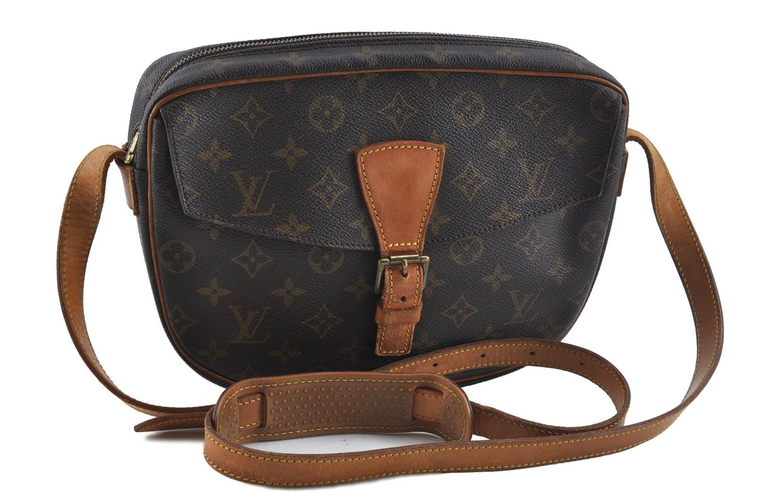 Auth LOUIS VUITTON Monogram Jeune Fille MM Shoulder Cross Bag M51226 LV H7383