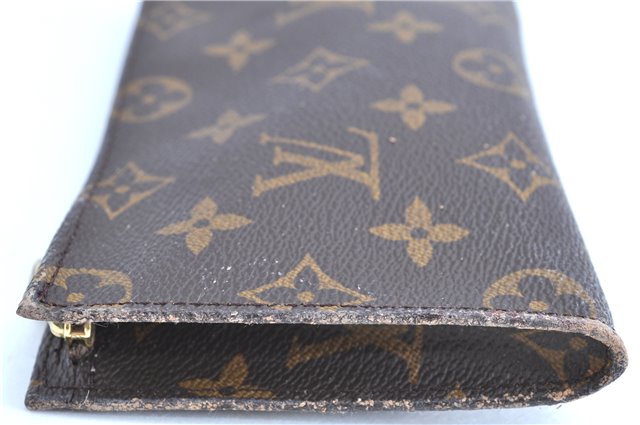 Authentic LOUIS VUITTON Monogram Pouch For Bucket PM LV Junk H7385