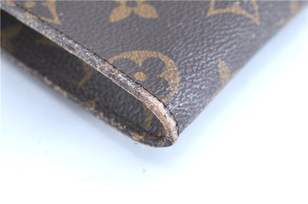 Authentic LOUIS VUITTON Monogram Pouch For Bucket PM LV Junk H7385