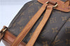 Authentic LOUIS VUITTON Monogram Montsouris PM Backpack M51137 LV H7401