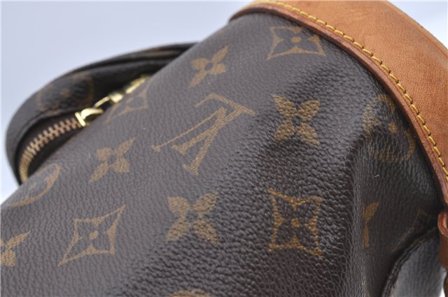 Authentic LOUIS VUITTON Monogram Montsouris PM Backpack M51137 LV H7401