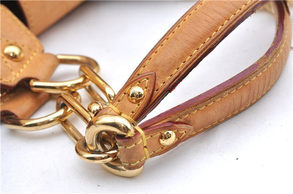 Authentic LOUIS VUITTON Monogram Multicolor Ursula Hand Bag M40123 White H7405