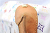 Authentic LOUIS VUITTON Monogram Multicolor Ursula Hand Bag M40123 White H7405