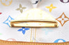 Authentic LOUIS VUITTON Monogram Multicolor Ursula Hand Bag M40123 White H7405