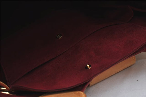 Authentic LOUIS VUITTON Monogram Multicolor Ursula Hand Bag M40123 White H7405