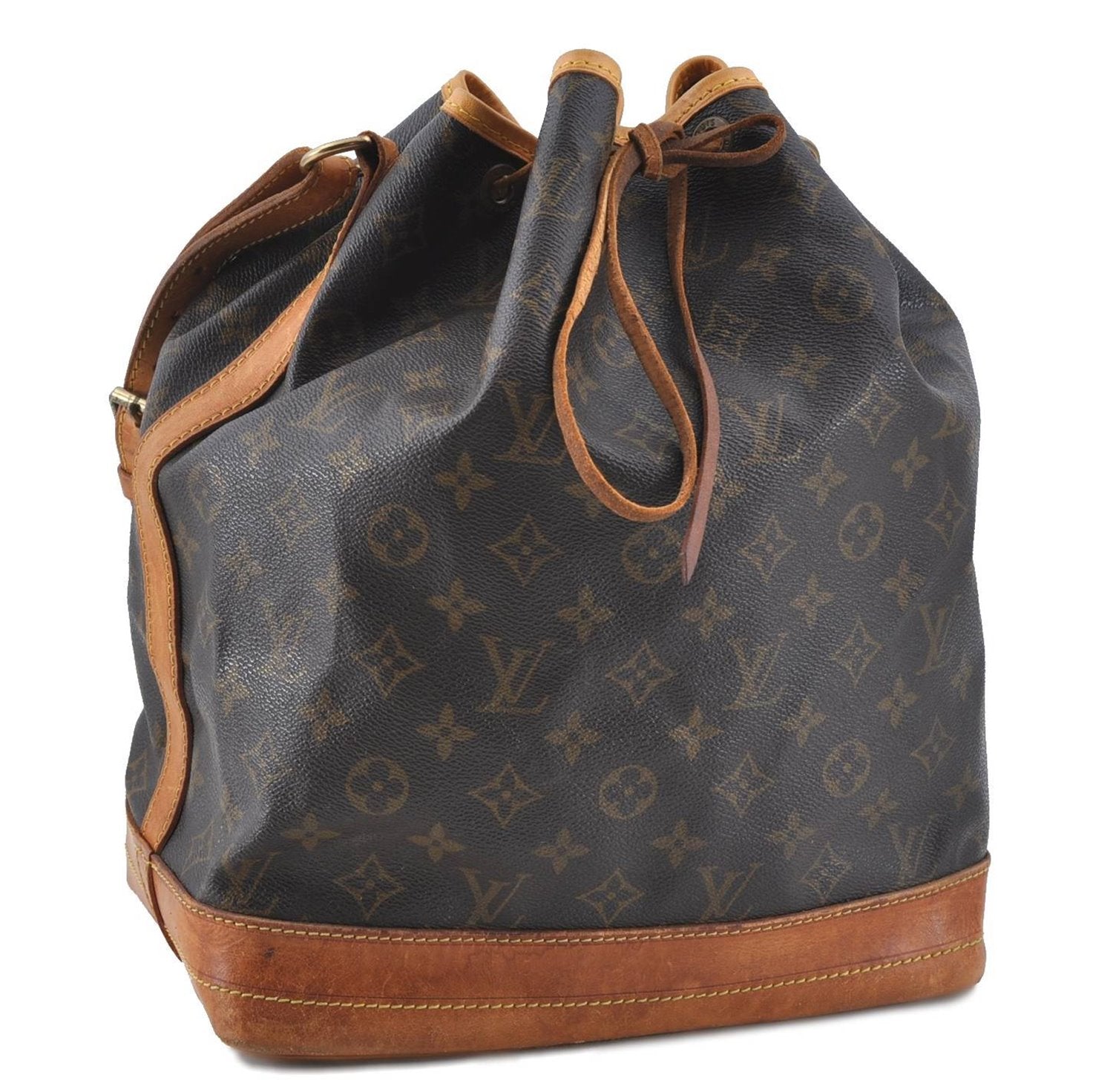 Authentic LOUIS VUITTON Monogram Noe Shoulder Bag M42224 LV H7432