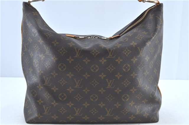 Authentic LOUIS VUITTON Monogram Sully MM Shoulder Bag M40587 LV H7441