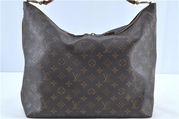 Authentic LOUIS VUITTON Monogram Sully MM Shoulder Bag M40587 LV H7441