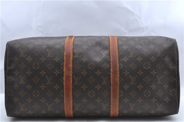 Authentic LOUIS VUITTON Monogram Keepall 50 Boston Bag M41426 LV H7444