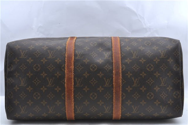 Authentic LOUIS VUITTON Monogram Keepall 50 Boston Bag M41426 LV H7444