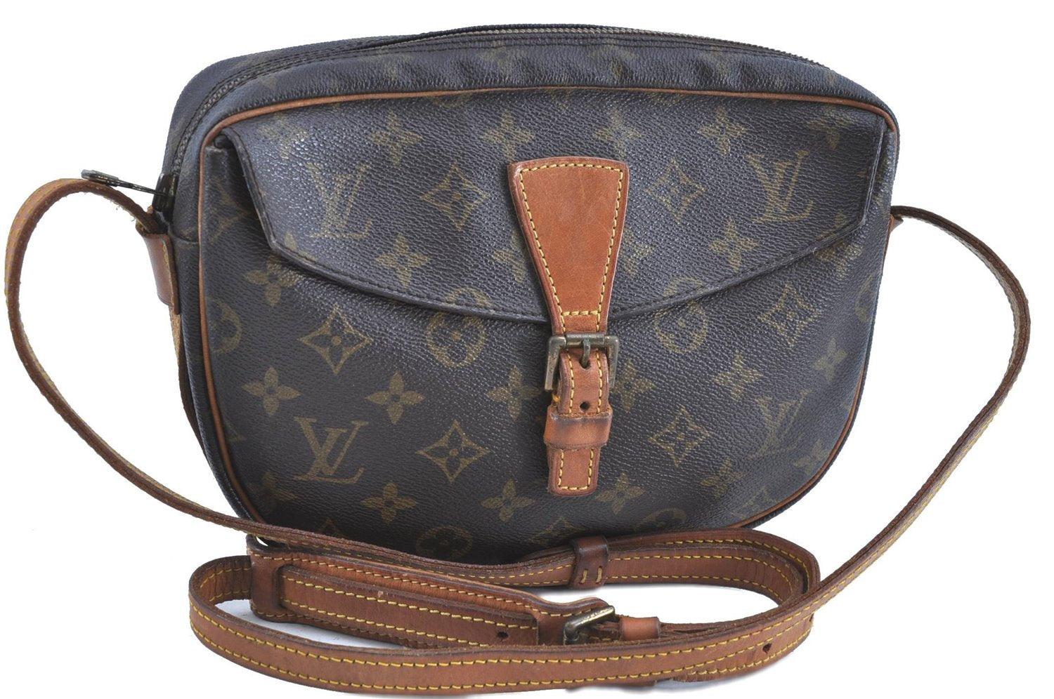 Auth LOUIS VUITTON Monogram Jeune Fille MM Shoulder Cross Bag M51226 LV H7449