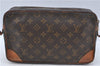 Authentic LOUIS VUITTON Monogram Compiegne 28 Clutch Hand Bag M51845 LV H7463