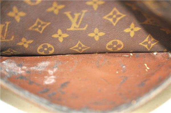 Authentic LOUIS VUITTON Monogram Compiegne 28 Clutch Hand Bag M51845 LV H7463