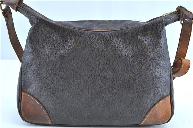 Auth LOUIS VUITTON Monogram Boulogne 30 Shoulder Cross Body Bag M52165 LV H7467