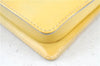 Auth LOUIS VUITTON Monogram Vernis Mott Shoulder Hand Bag Yellow M91030 LV H7478