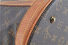 Authentic LOUIS VUITTON Monogram Bucket GM Shoulder Bag M42236 LV H7481