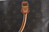 Authentic LOUIS VUITTON Monogram Sac Plat Hand Bag M51140 LV H7494