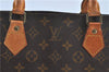 Authentic LOUIS VUITTON Monogram Sac Plat Hand Bag M51140 LV H7494