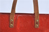 Authentic LOUIS VUITTON Vernis Reade MM Hand Bag Red M91086 LV H7495