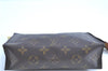 Auth LOUIS VUITTON Monogram Poche Toilette 19 Cosmetics Pouch M47544 Junk H7497