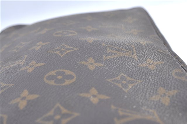 Auth LOUIS VUITTON Monogram Trousse Toilette 28 Clutch Hand Bag M47522 LV H7502