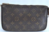 Authentic LOUIS VUITTON Monogram Pochette Accessoires Pouch M51980 LV H7508