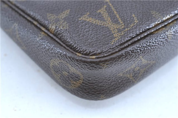 Authentic LOUIS VUITTON Monogram Pochette Accessoires Pouch M51980 LV H7508