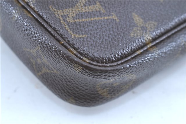 Authentic LOUIS VUITTON Monogram Pochette Accessoires Pouch M51980 LV H7508