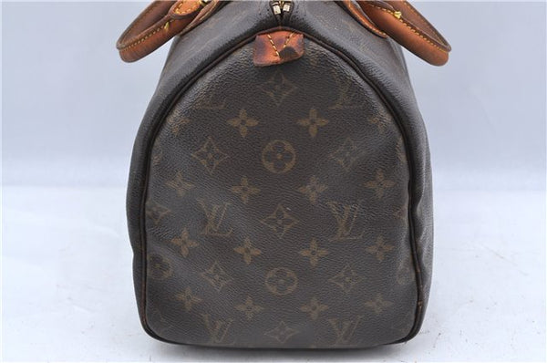 Authentic LOUIS VUITTON Monogram Speedy 30 Hand Bag M41526 LV Junk H7511