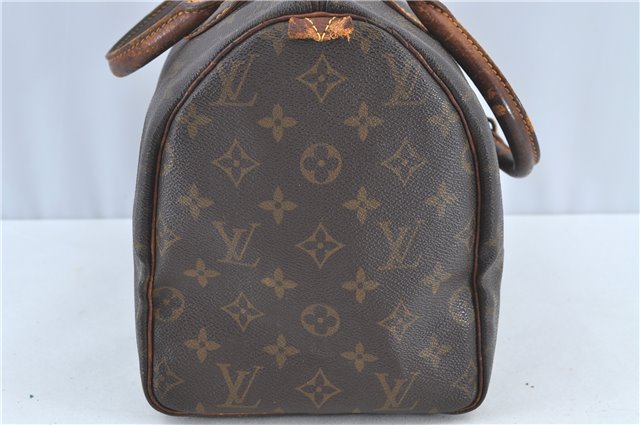 Authentic LOUIS VUITTON Monogram Speedy 30 Hand Bag M41526 LV Junk H7513