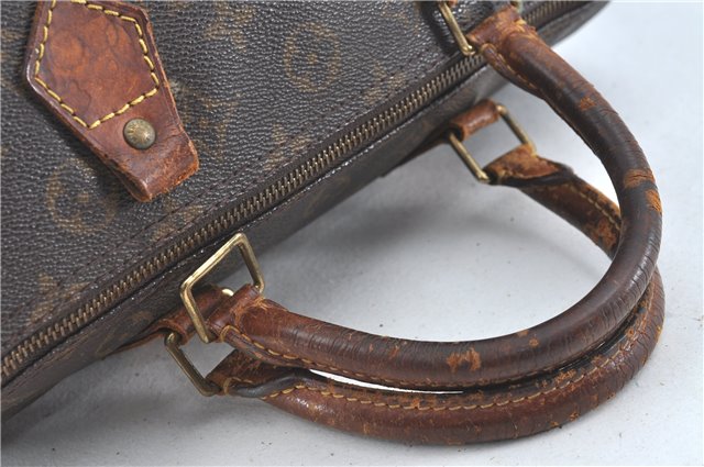 Authentic LOUIS VUITTON Monogram Speedy 30 Hand Bag M41526 LV Junk H7513