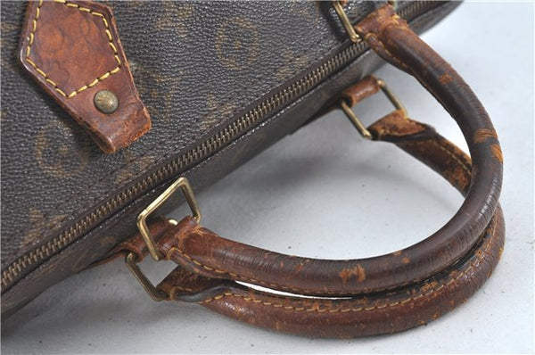 Authentic LOUIS VUITTON Monogram Speedy 30 Hand Bag M41526 LV Junk H7513