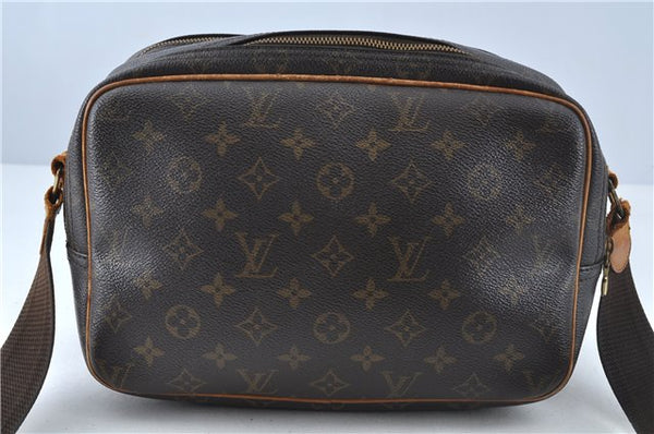 Auth LOUIS VUITTON Monogram Reporter PM Shoulder Cross Body Bag M45254 LV H7522