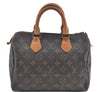 Authentic LOUIS VUITTON Monogram Speedy 25 Hand Bag M41528 LV H7524