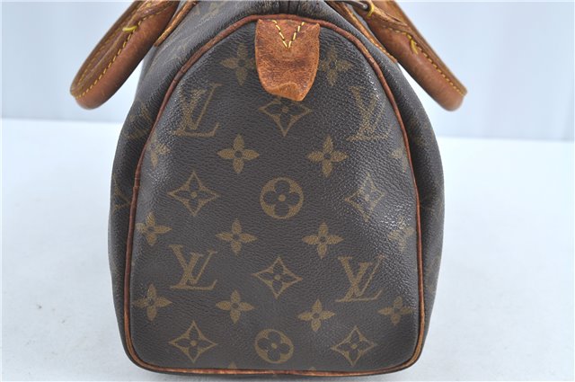 Authentic LOUIS VUITTON Monogram Speedy 25 Hand Bag M41528 LV H7524
