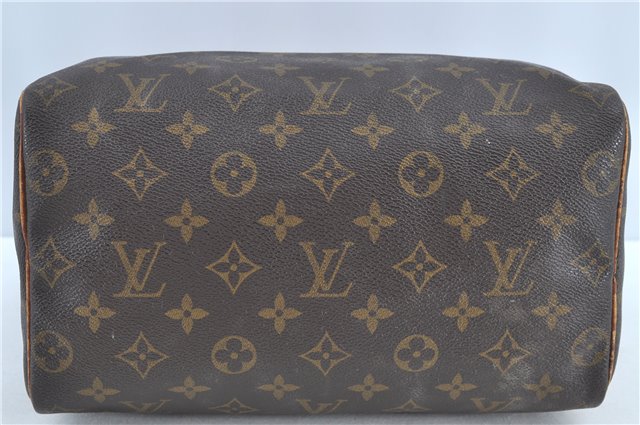 Authentic LOUIS VUITTON Monogram Speedy 25 Hand Bag M41528 LV H7524