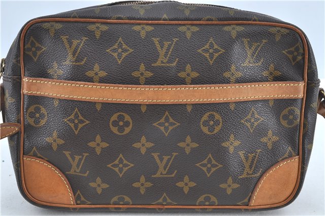 Auth LOUIS VUITTON Monogram Trocadero 27 Shoulder Cross Body Bag M51274 LV H7529