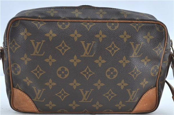 Auth LOUIS VUITTON Monogram Trocadero 27 Shoulder Cross Body Bag M51274 LV H7529