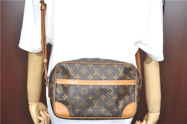 Auth LOUIS VUITTON Monogram Trocadero 27 Shoulder Cross Body Bag M51274 LV H7529