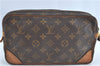 Auth LOUIS VUITTON Monogram Marly Dragonne GM Clutch Hand Bag M51825 LV H7530