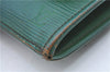 Authentic LOUIS VUITTON Epi Iena 28 Clutch Bag Green M52724 LV H7535