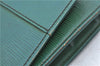 Authentic LOUIS VUITTON Epi Iena 28 Clutch Bag Green M52724 LV H7535